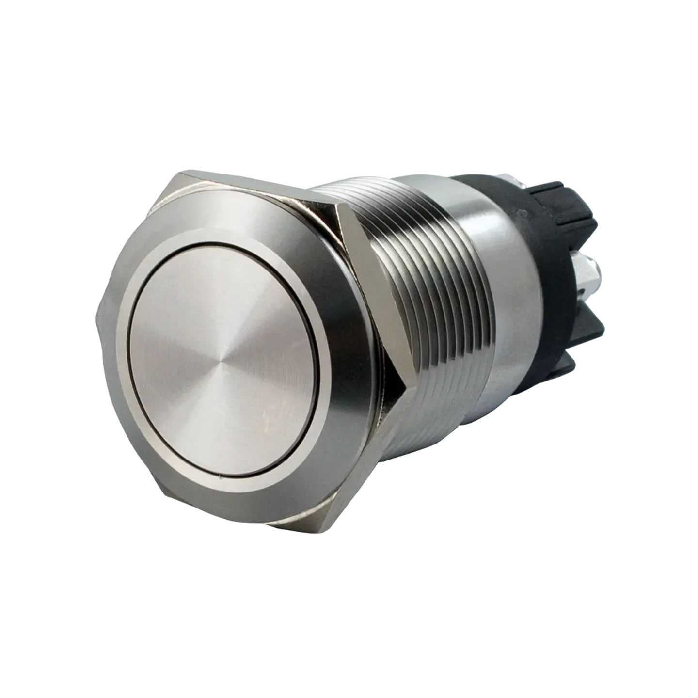 Lot De 3 Boutons-poussoirs Momentanés En Acier Inoxydable – 19 Mm, étanches IP65, 12-250V, Pour Voiture, SUV, Installations électriques