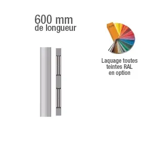 Bandeau électromagnétique 600 mm série 2 X 300 Kg, 12 ou 24V