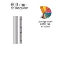 Bandeau électromagnétique 600 mm série 2 X 300 Kg, 12 ou 24V