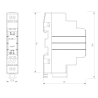 Alimentation rail DIN 24V 0,75A