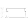 Alimentation boitier ABS IP65 12V 2,8A