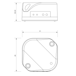 Alimentation miniature 12V 1,5A, bornes à vis