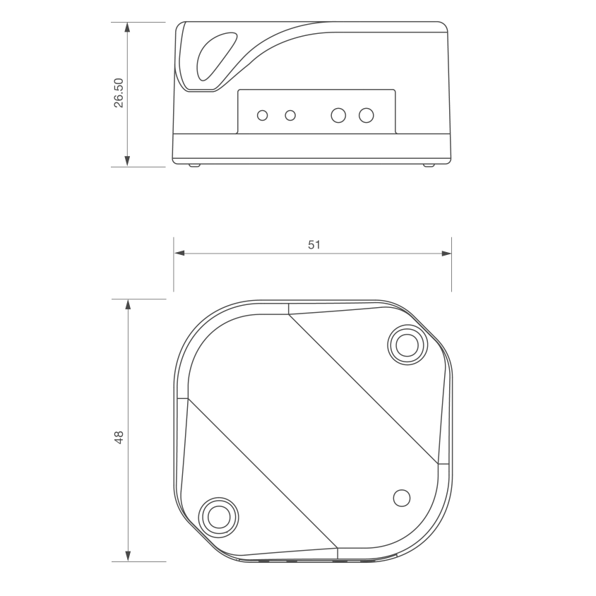 Alimentation miniature 12V 1,5A, IP65, raccordement par fils