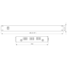 Alimentation multivoies rackables 12V 8A