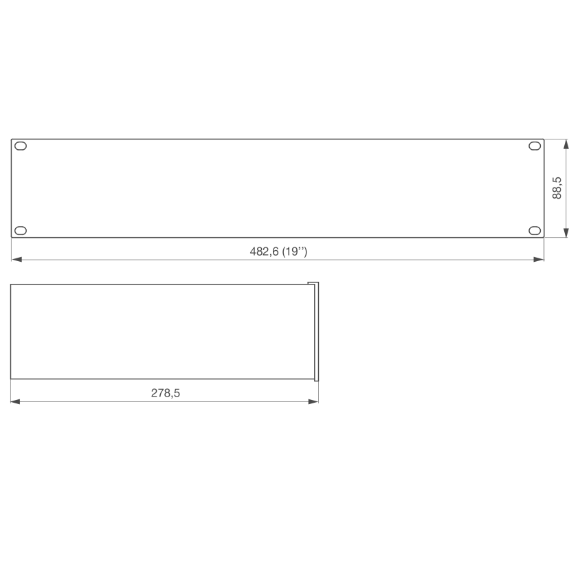 Rack à batteries, capacité batteries : de 1 à 4 batteries 12 V / 7 Ah