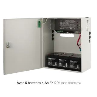 Alimentation chargeur en coffret métal 24V 10A