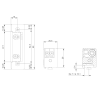 Gâche électrique à encastrer S3, à mémoire interne, 10-24V