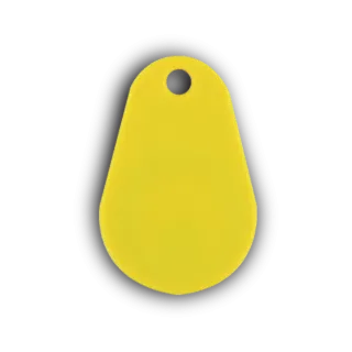 Tag porte-clés RFID KFX  surmoulé NXP MIFARE