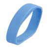 WBSBMD4EV2-LB, Bracelet RFID S-BAND silicone NXP MIFARE DESFire EV2 4K 13,56 MHz LIGHT BLUE | IZYX SYSTEMS - izyx system -1