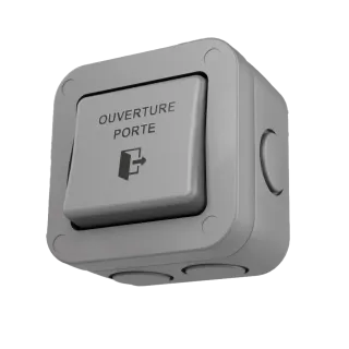 Bouton poussoir IP 66, en applique