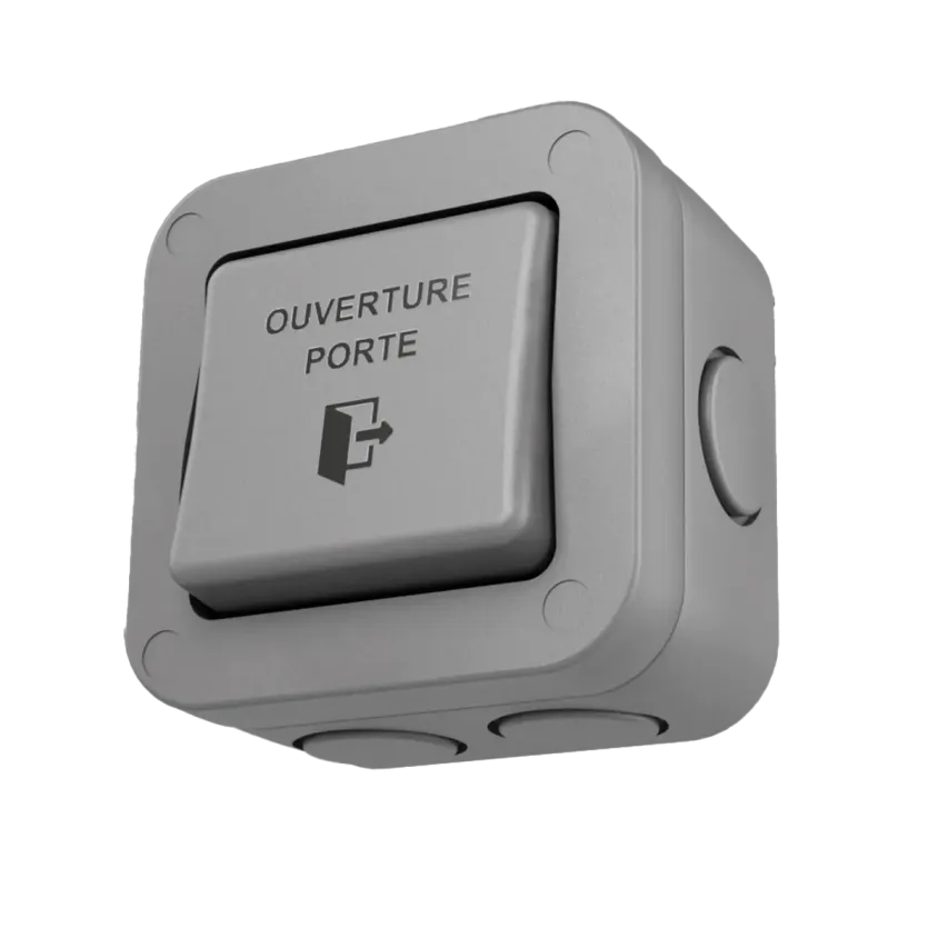 Bouton poussoir IP 66, en applique