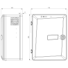 Coffret Alimentation Chargeur en ABS RSX-1203C avec alimentation électrique 12V 3A , plan technique| IZYX SYSTEMS - izyx system -6