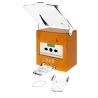 RCP100OR, Déclencheur manuel RCP, 1 contact ORANGE , BBG | IZYX SYSTEMS - izyx system -2