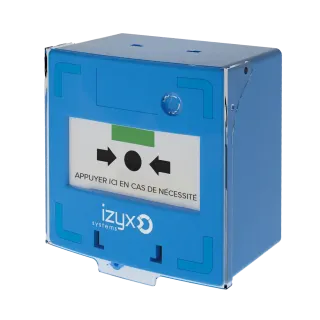 Déclencheur manuel 3 contacts BLEU