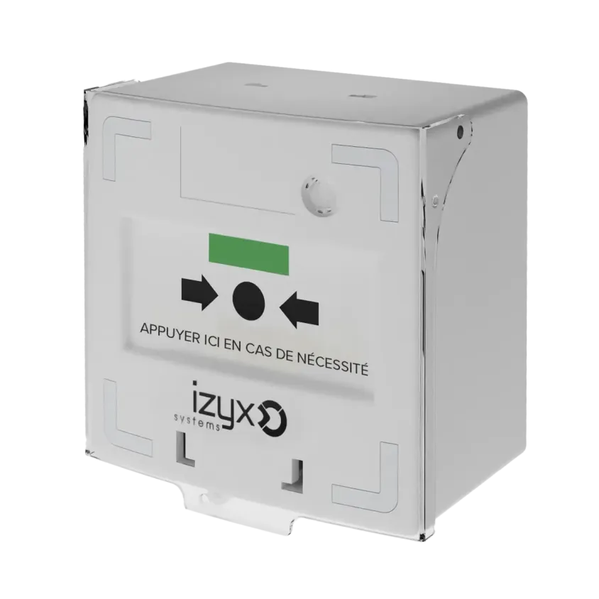 Déclencheur manuel 3 contacts BLANC