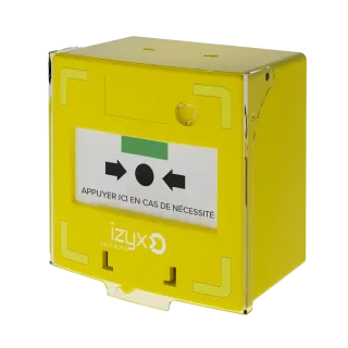Déclencheur manuel 3 contacts JAUNE