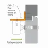 EH3-LD, Equerre ajustable L pour ventouse double EM EH3, comment-monter-ventouse-porte | IZYX SYSTEMS - izyx system -3