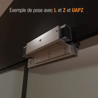 Support de contreplaque en aluminium pour séries EMM600 / EMS600