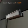 EH3-UAPZ, Etrier U pr montage contreplaque EH3 ou équerre EH3-Z,ventouse-electromagnetique-porte-verre|IZYX SYSTEMS - izyx system -5