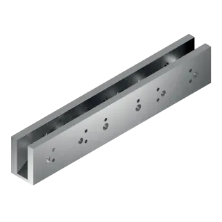 Support de contreplaque en aluminium pour séries EMM600 / EMS600