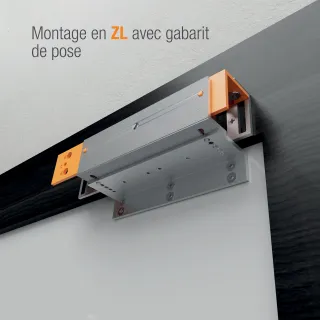 Support de contreplaque en aluminium pour séries EMM600 / EMS600