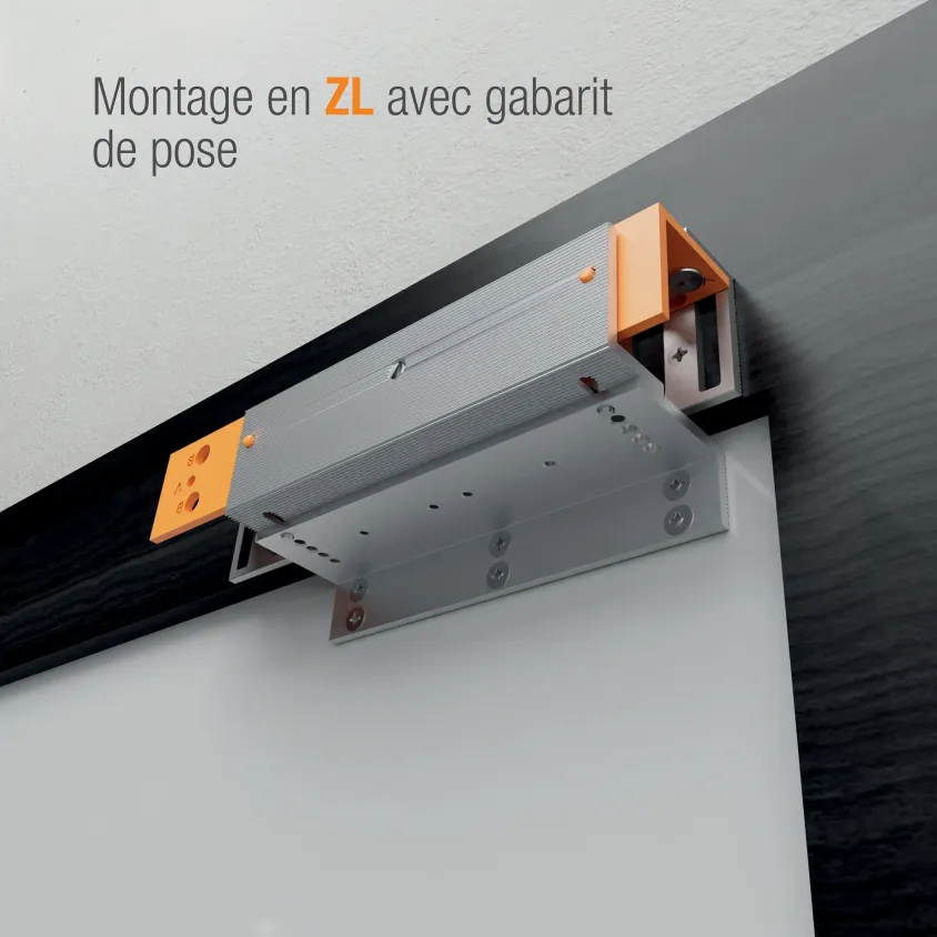 Support de contreplaque en aluminium pour séries EMM600 / EMS600