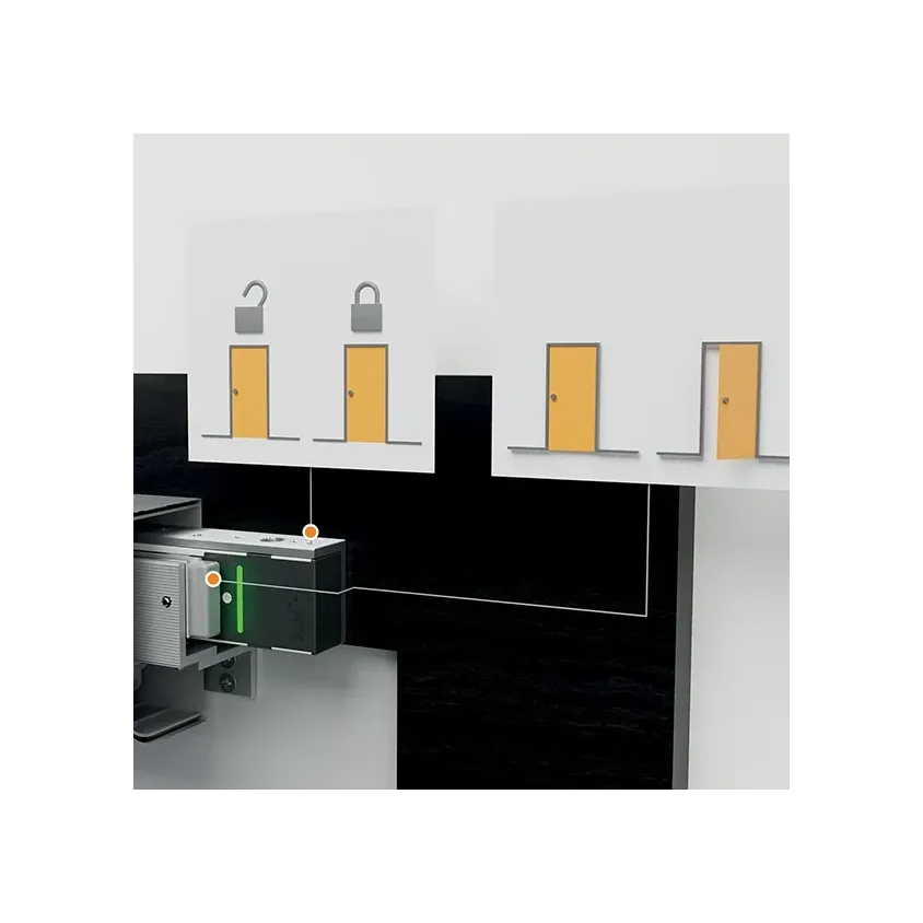 Ventouse électromagnétique en applique série 300 Kg, 12 ou 24V