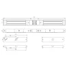 EH302F-HKXD-Applique double 2x300 Kg 12-48V DC LED R/V CTC PV/PD & PO/PF NFS61-937,ventouse-porte-dimensions-PLAN | IZYX SYSTEMS - izyx system -11