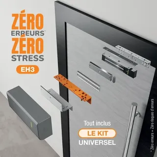 Ventouse électromagnétique en applique série 300 Kg, 12 ou 24V