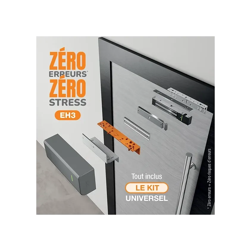 Ventouse électromagnétique en applique série 300 Kg, 12 ou 24V - Ventouse en applique - izyx system