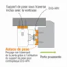 EH302F-HKX-KITC, comment-poser-ventouse-porte Applique 300 Kg 12-48V DC NFS61-937 + kit accessoires|IZYX SYSTEMS - izyx system -4