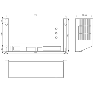 Alimentation chargeur en coffret métal 48V 5A