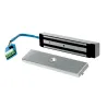 EMMS60035, Ventouse électromagnétique, verrouiller, inox à encastrer série 300 Kg, 12 ou 24V| IZYX SYSTEMS - izyx system -1