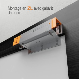 Ventouse électromagnétique en applique série 300 Kg, 12 ou 24V