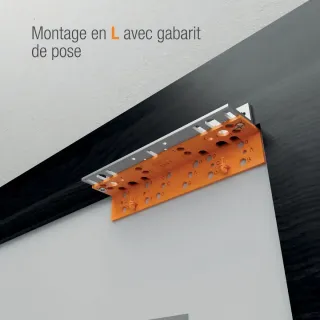 Ventouse électromagnétique en applique série 300 Kg, 12 ou 24V