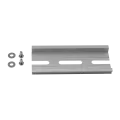 Rail DIN 80 mm pour boîtiers SBWP (avec vis de fixation)