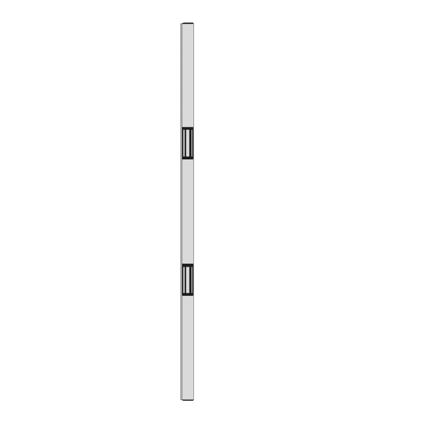 Tube électromagnétique vertical série 2 x 550 Kg, 12 ou 24V, avec 2 contacts inverseurs