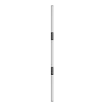 Tube électromagnétique vertical série 2 x 300 Kg, 24 ou 48V, avec 2 contacts inverseurs