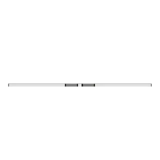 Tube électromagnétique horizontal série 2 X 550 Kg, 24 ou 48V, avec 2 contacts inverseurs