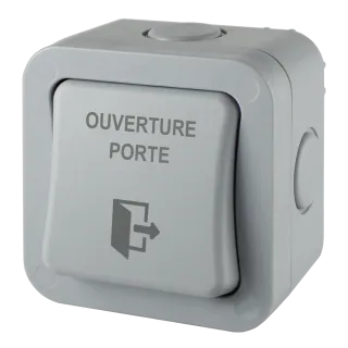 Bouton poussoir IP 66, en applique