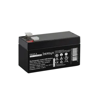 Batterie rechargeable VRLA 12V 1,3Ah