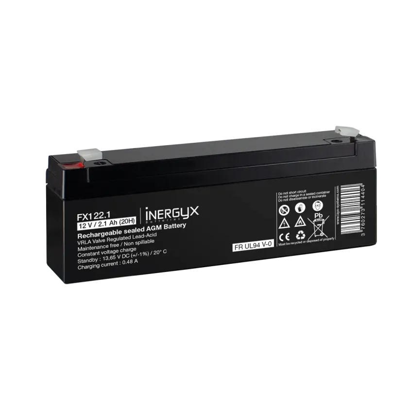 Batterie rechargeable VRLA 12V 2,1Ah