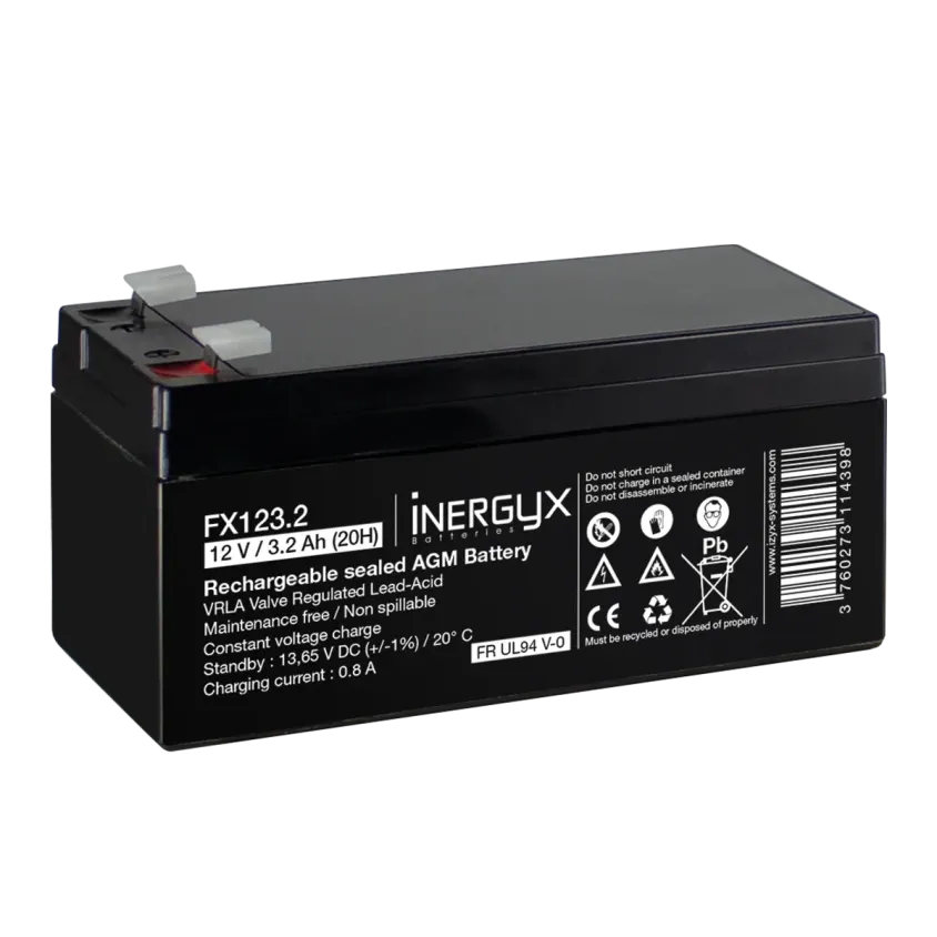 Batterie rechargeable VRLA 12V 3,2Ah