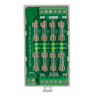 Carte multivoies fusiblées 24V/48V