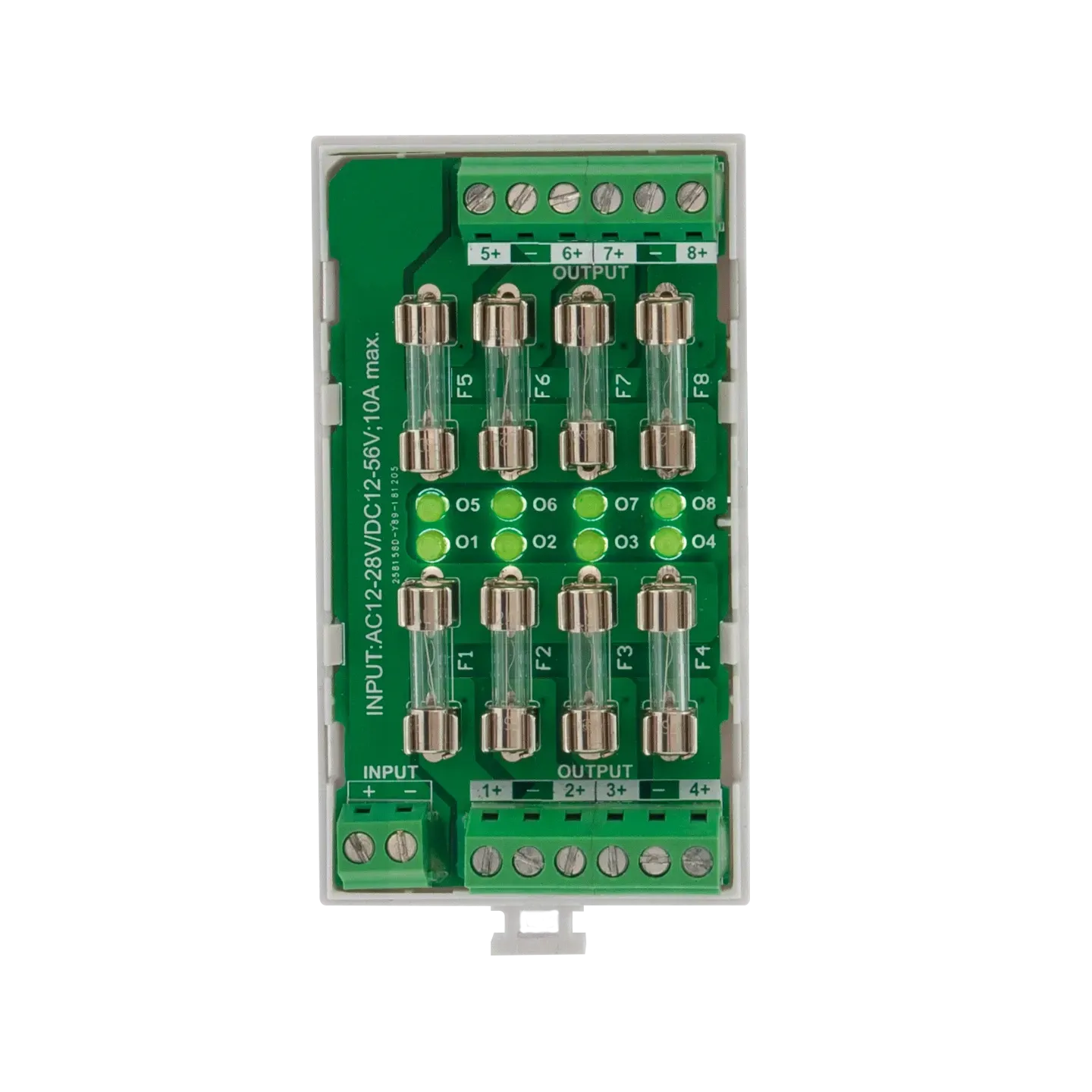 Carte multivoies fusiblées 8 sorties Cartes multivoies fusiblées — free download