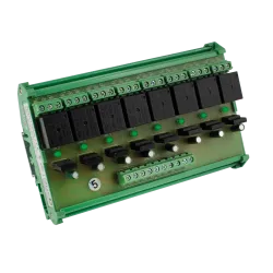 Relais Rail DIN Solid State MRC - 230VAC 25A - Module Interface Ultra Mince Pour Automatisme