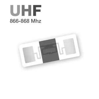 Tag autocollant parebrise RFID UHF 865-869 MHz pour lecteur RFID longue portée WIEGAND, ASUR801C3HF