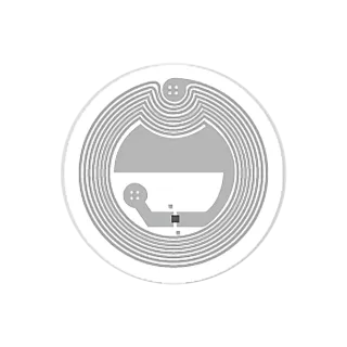 Tag Smart Label RFID Diam. 25 MM NXP MIFARE Classic