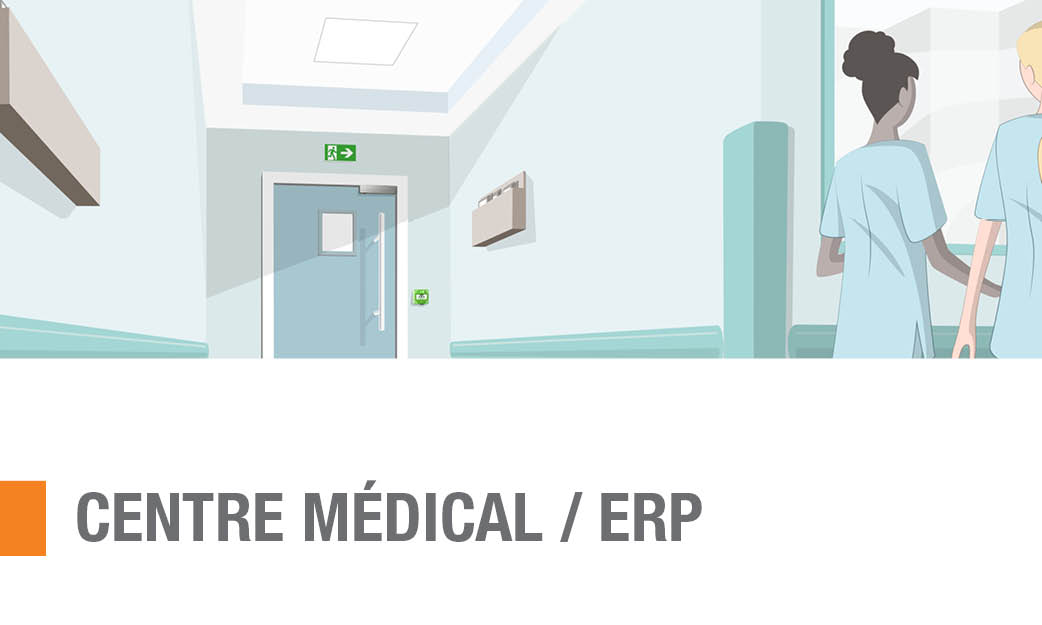 Contrôle d'accès - centre médical