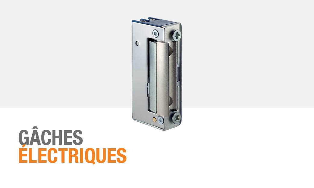 Contrôle d'accès - gâches éectriques